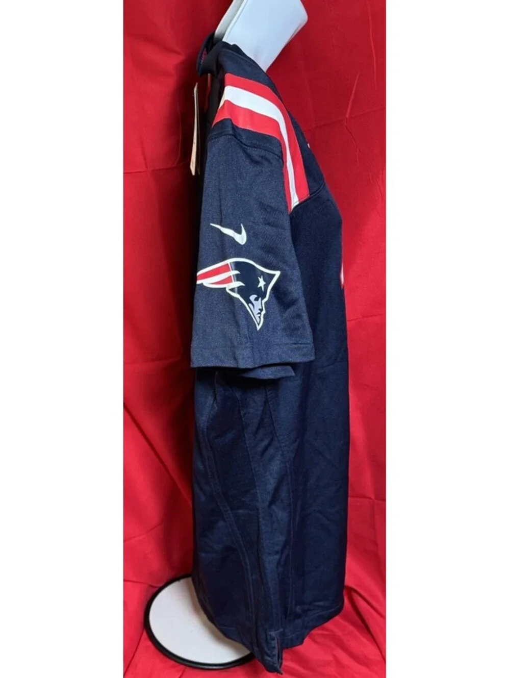 Nike Tom Brady New England Patriots Blue #12 Jersey Womens XL NEW
